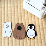Animal Leather Bag Charms – Swift Leather by Sorte