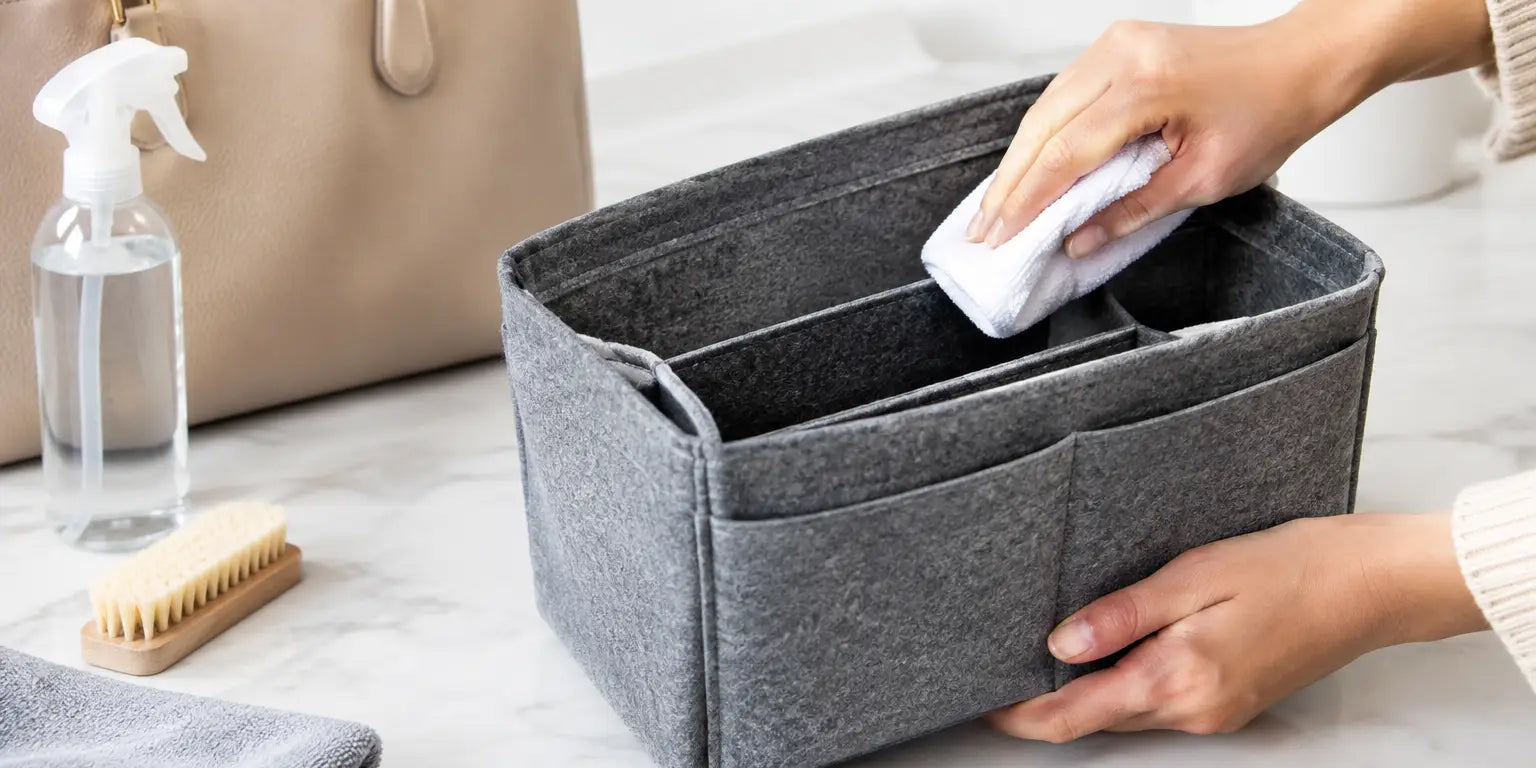 How to Clean Bag Organizers Without Damage