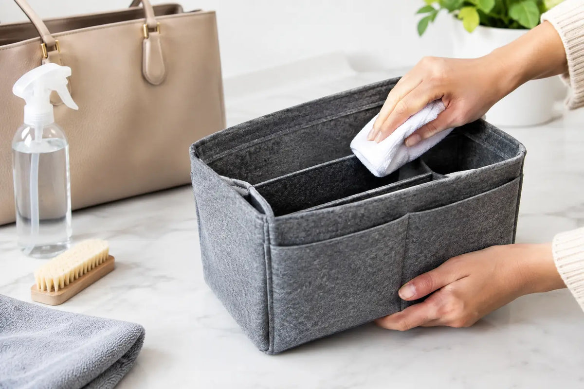 How to Clean Bag Organizers Without Damage