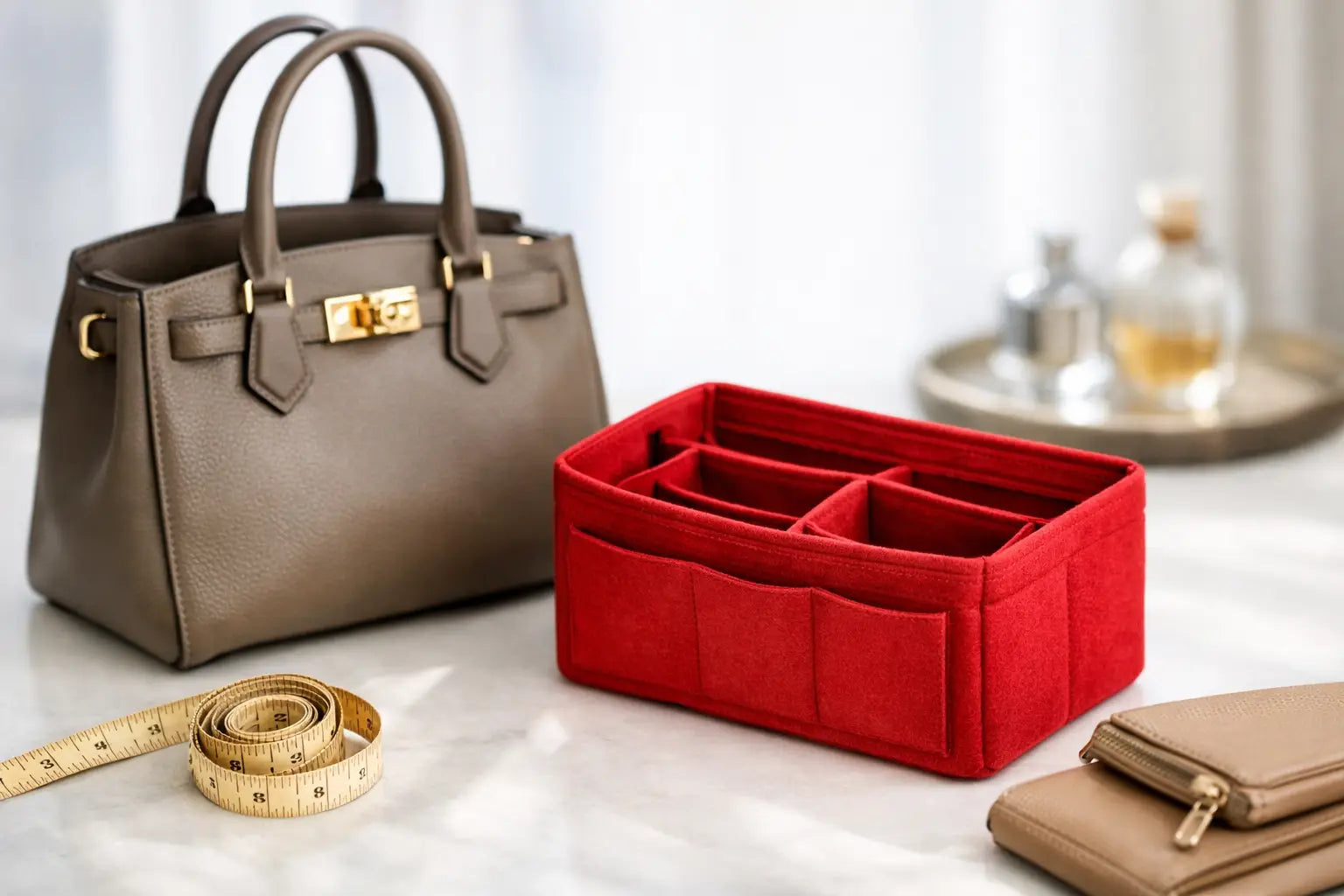 Handbag Insert Sizing for a Precise, Polished Fit