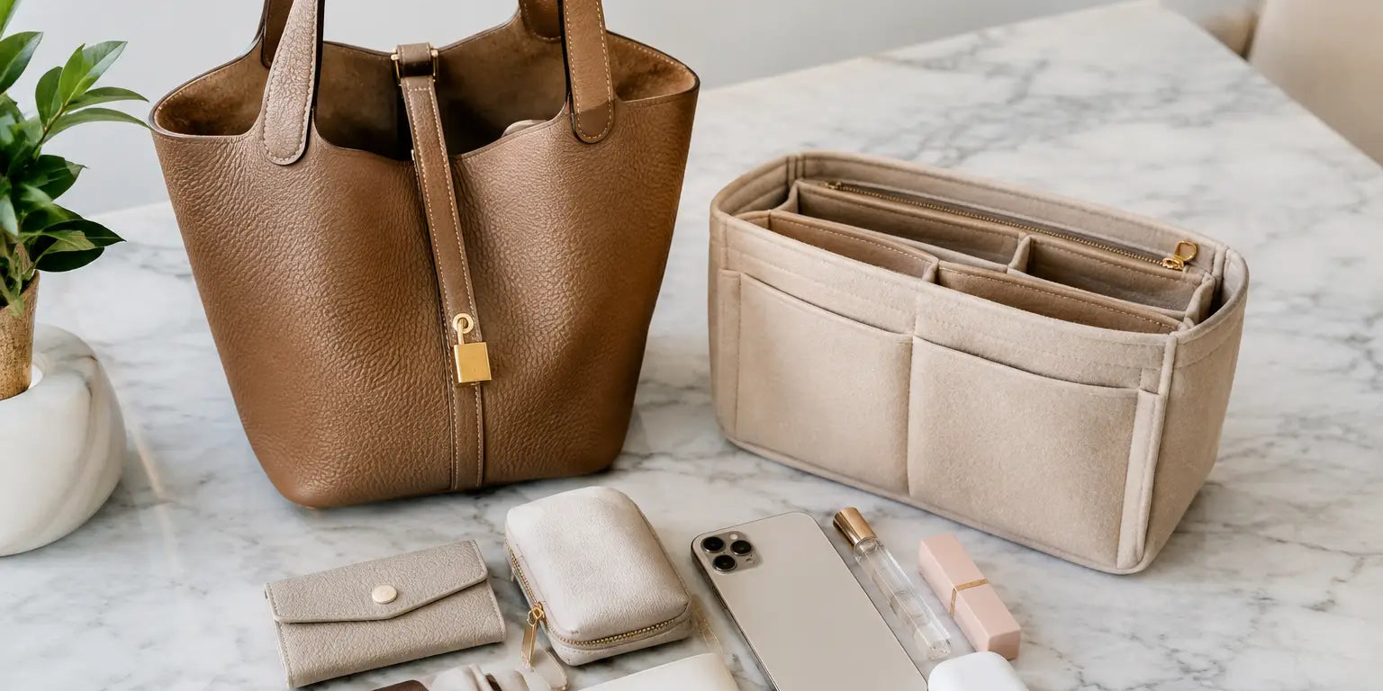 7 Refined Ways to Organize a Picotin Bag