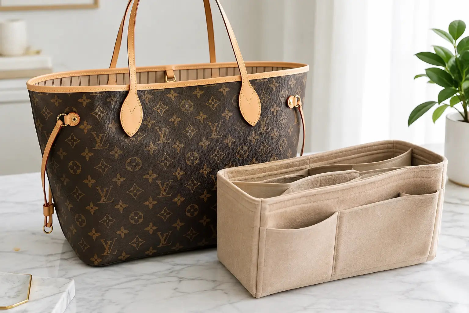 Choosing a Louis Vuitton Neverfull Organizer