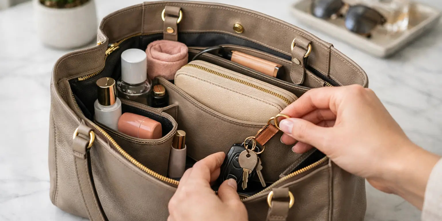 How to Organize Handbag Interior Properly