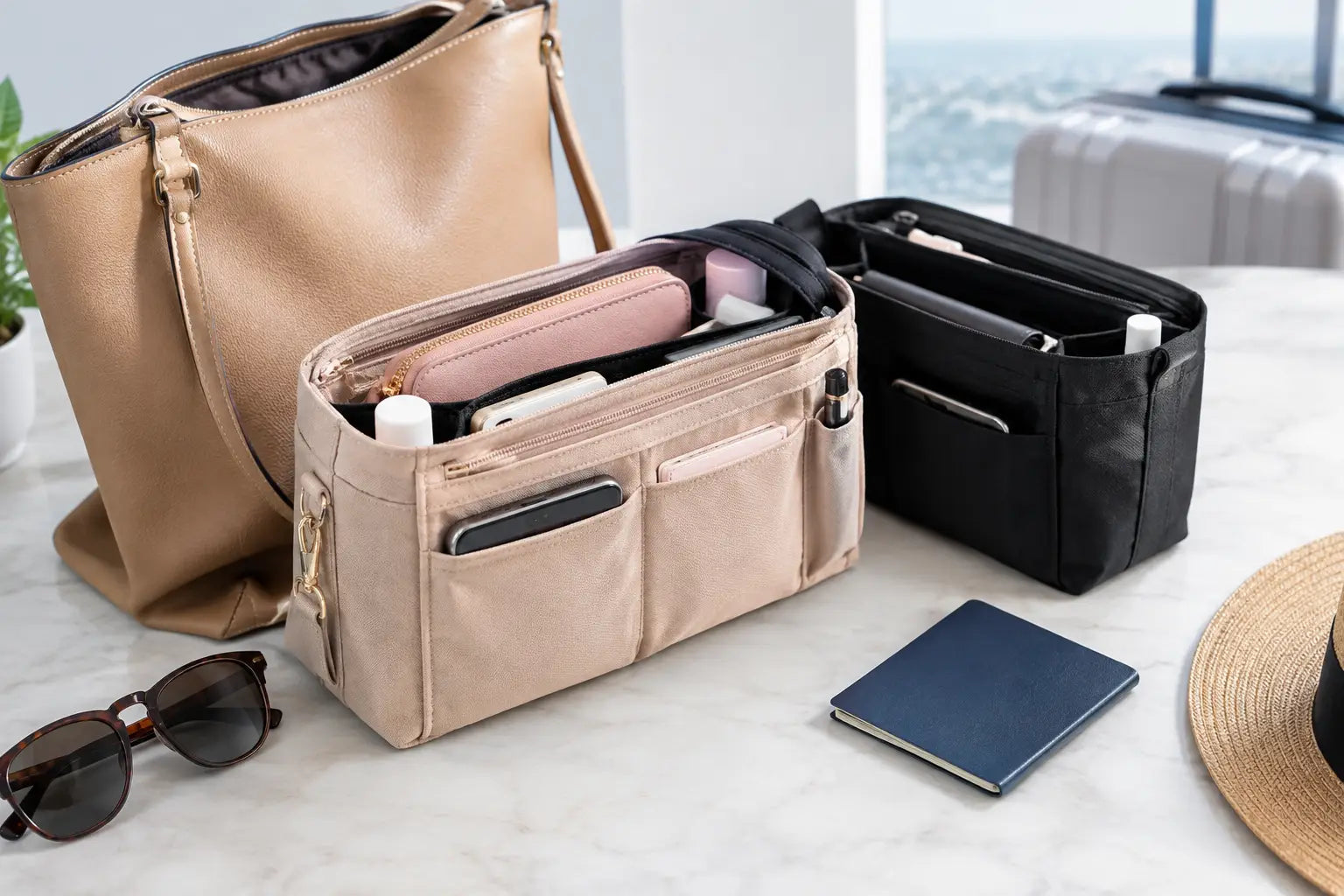 Best Purse Organizers for Travel That Protect