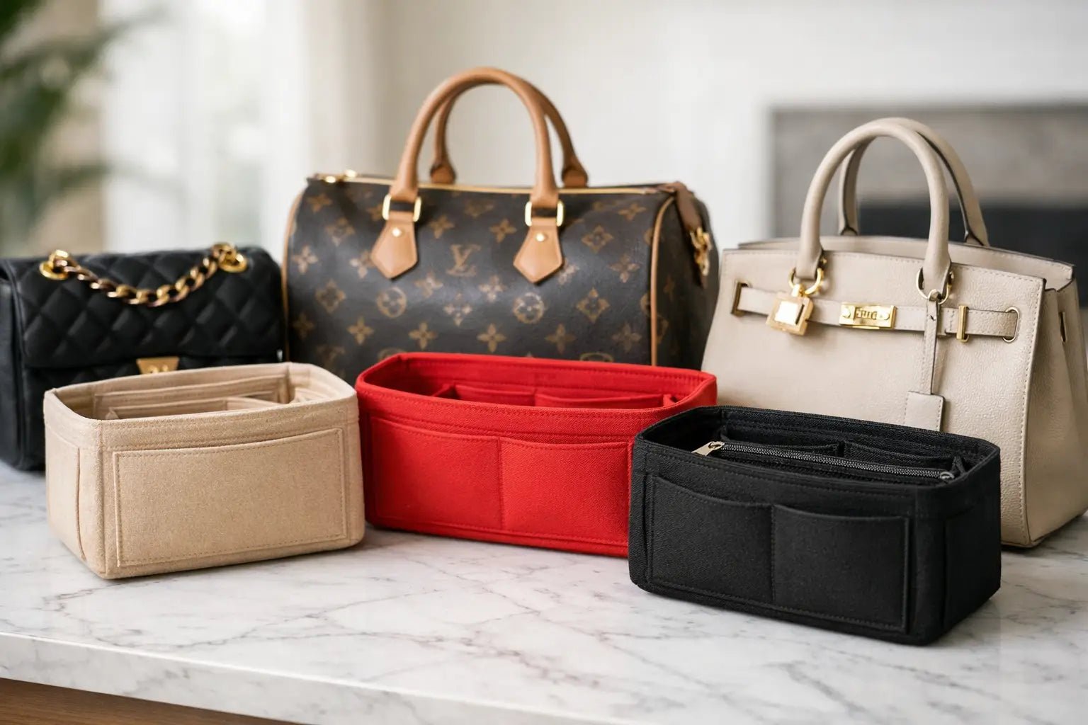 How to Choose Handbag Inserts for Luxury Bags