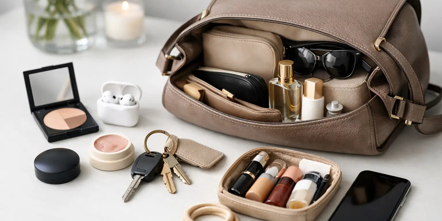 How to Organize Handbag Essentials Well