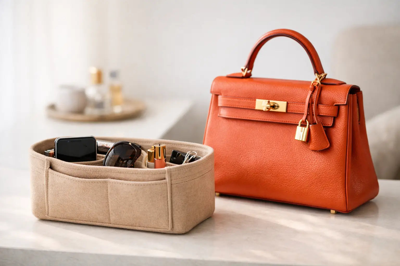 Why a Kelly Bag Organizer Insert Matters