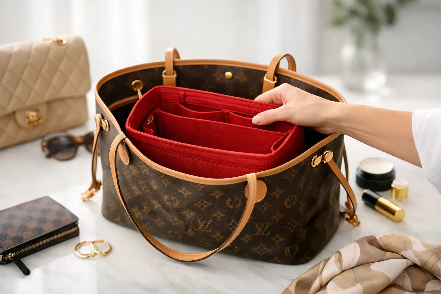 Fit Check for Bag Insert: A Luxury Bag Guide